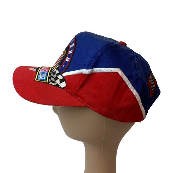 Nascar 50 50th Anniversary Hat Cap 1948-1998 Blue Red Snapback Chase Authentics - Picture 5 of 7